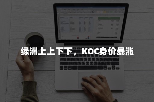 绿洲上上下下，KOC身价暴涨