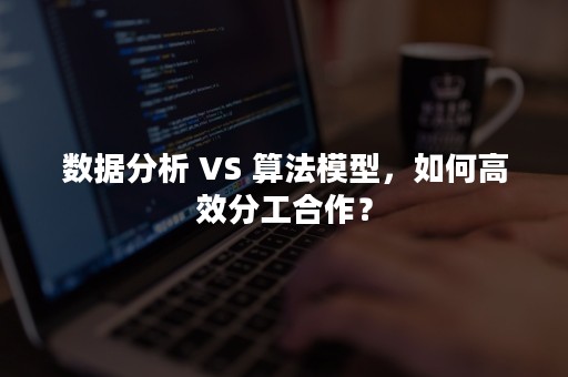 数据分析 VS 算法模型，如何高效分工合作？