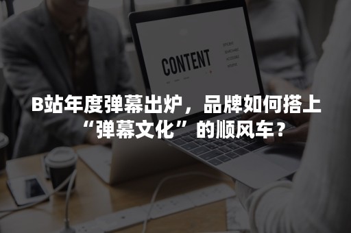 B站年度弹幕出炉，品牌如何搭上“弹幕文化”的顺风车？