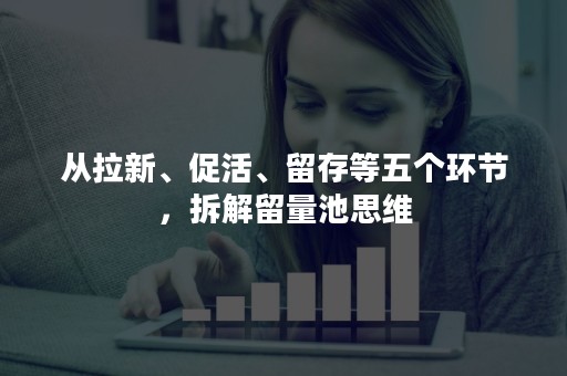 从拉新、促活、留存等五个环节，拆解留量池思维