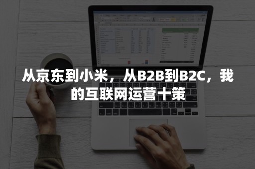 从京东到小米，从B2B到B2C，我的互联网运营十策
