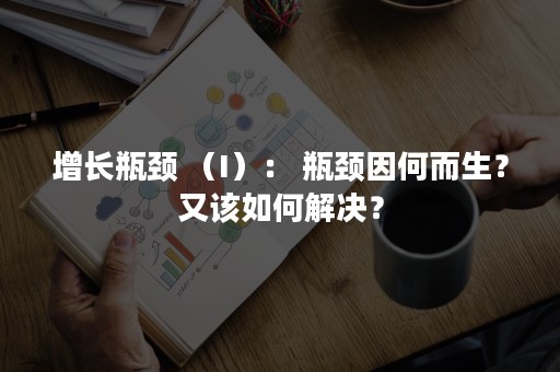 增长瓶颈 （I）： 瓶颈因何而生？又该如何解决？