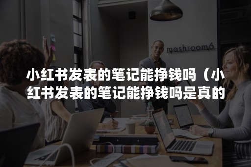 小红书发表的笔记能挣钱吗（小红书发表的笔记能挣钱吗是真的吗）