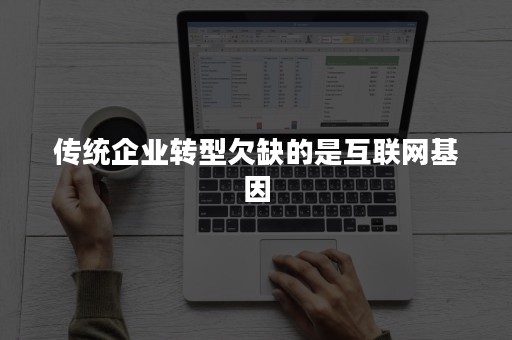 传统企业转型欠缺的是互联网基因