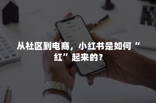 从社区到电商，小红书是如何“红”起来的？