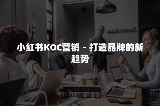 小红书KOC营销 - 打造品牌的新趋势