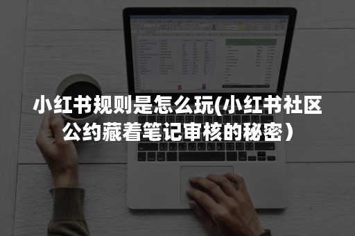 小红书规则是怎么玩(小红书社区公约藏着笔记审核的秘密）