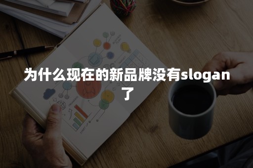 为什么现在的新品牌没有slogan了