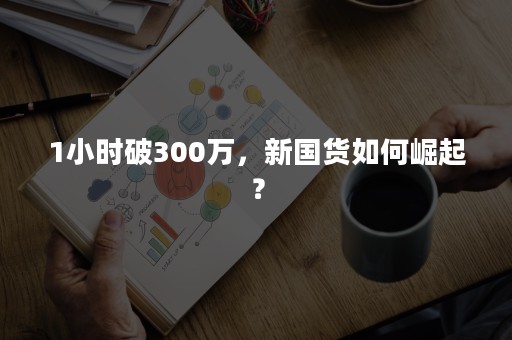 1小时破300万，新国货如何崛起？