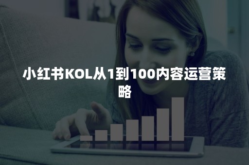 小红书KOL从1到100内容运营策略