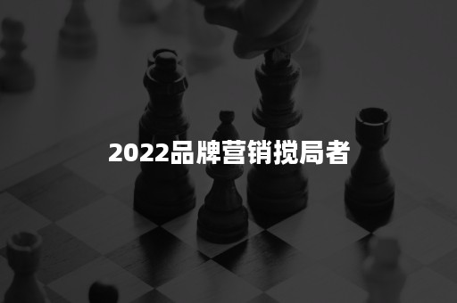 2022品牌营销搅局者