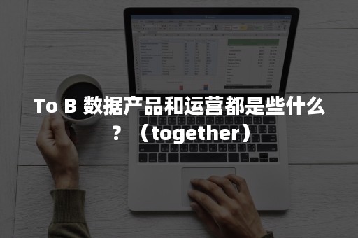 To B 数据产品和运营都是些什么？（together）