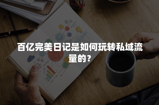 百亿完美日记是如何玩转私域流量的？